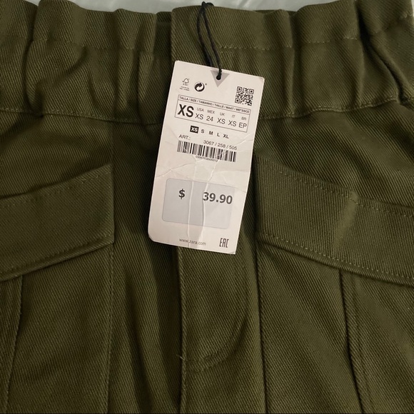 Zara Paperbag Skirt - Picture 3 of 6